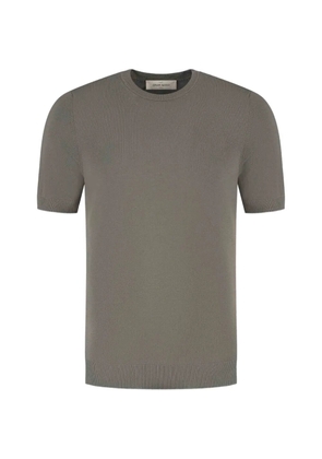 Gran Sasso ribbed T-shirt - Brown