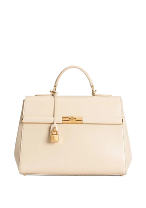 Dolce & Gabbana Marlene handbag in palmellato calfskin - Neutrals