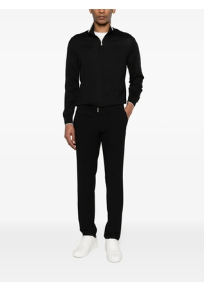 Gran Sasso zip-up cardigan - Black