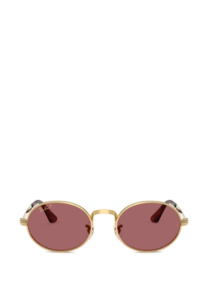 Ray-Ban x A$AP Rocky Oval sunglasses - Gold