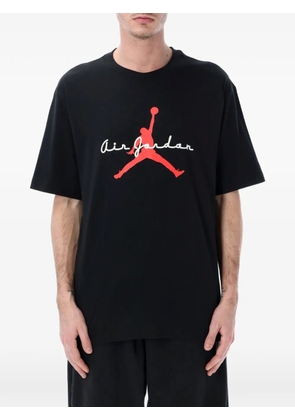 Jordan print-detail T-shirt - Black