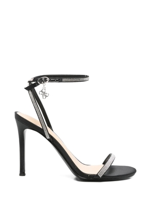 GUESS USA charm-detail sandals - Black
