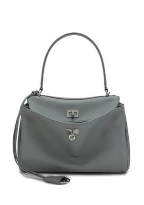 Balenciaga small leather tote bag - Grey