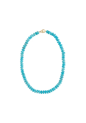 Irene Neuwirth 18kt yellow gold bead necklace - Blue