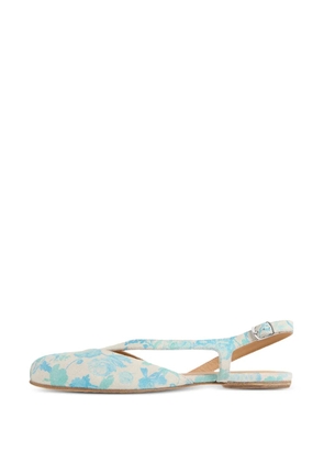 Maison Margiela Tabi slingback pumps - Neutrals