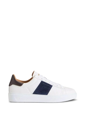 Woolrich Classic Band Court leather sneakers - White