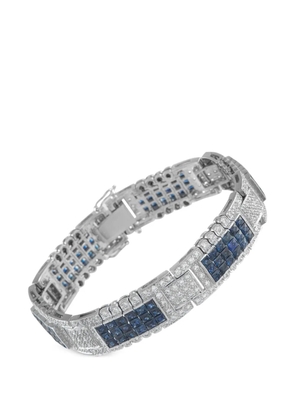BELLARRI diamond sapphire bracelet - Silver