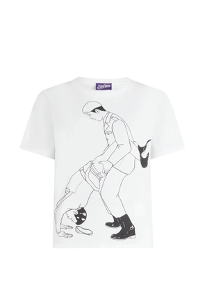 Jean Paul Gaultier Kamasutra printed T-shirt - White