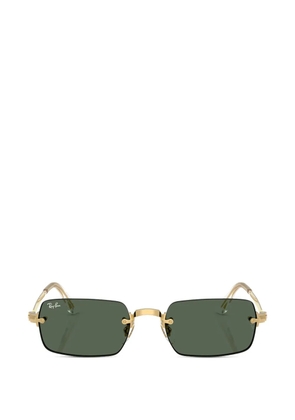 Ray-Ban rectangle-frame sunglasses - Gold