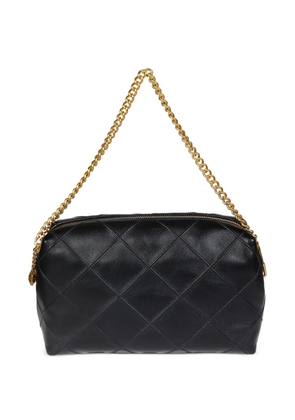 Tory Burch large Fleming chain-strap leather cross-body bag - Black