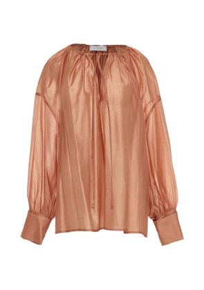 Devotion gathered blouse - Pink