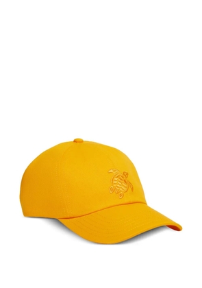 Vilebrequin embroidered-turtle cap - Yellow