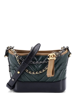 CHANEL Pre-Owned Gabrielle Hobo Chevron Aged Calfskin Small crossbody bag - Multicolour