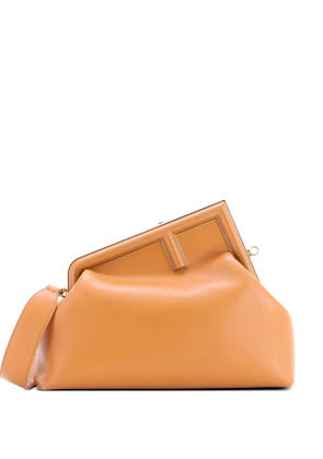 Fendi Pre-Owned First Bag Leather Medium clutch bag - Brown