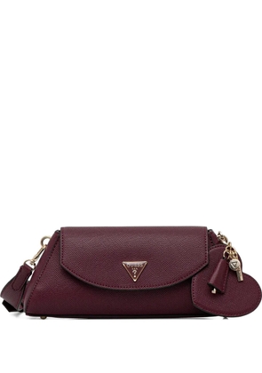 GUESS USA Bolena logo charm mini shoulder - Red