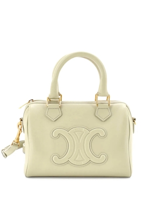 Celine Pre-Owned Cuir Triomphe Boston Bag Leather Small satchel - Green