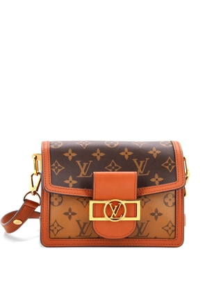 Louis Vuitton Pre-Owned Dauphine Shoulder Bag Reverse Monogram Canvas Mini crossbody bag - Brown