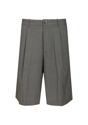 Nine In The Morning pleated shorts - Grey