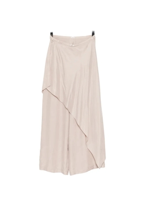 YEAREAST asymmetric-layer trousers - Neutrals