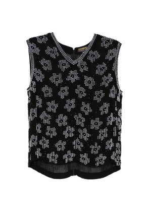 Ashish bead-embellished vest - Black
