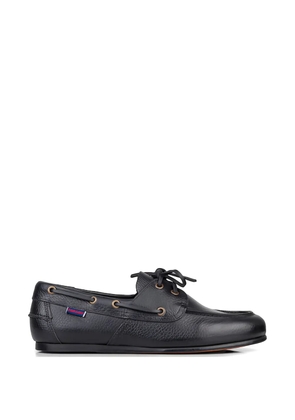 Sebago Owen Tumbled eyelet lace-up loafers - Black