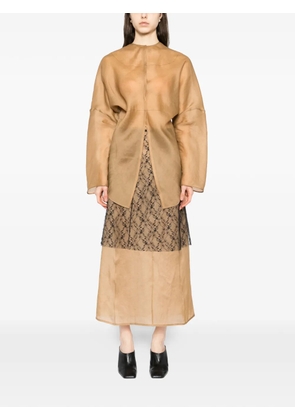 YEAREAST silk blouse - Brown