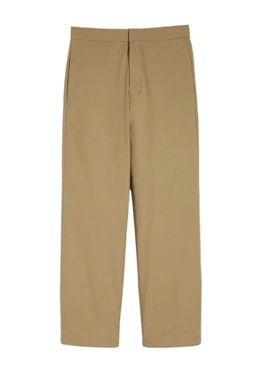 Jil Sander flat-front trousers - Brown