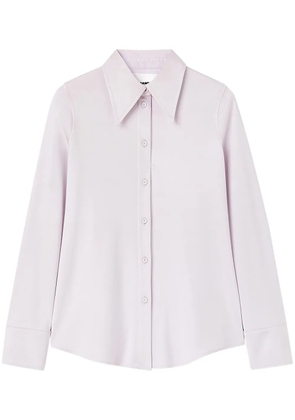 Jil Sander oversized-collar poplin shirt - Pink