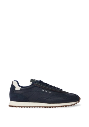 PS Paul Smith striped panelled sneakers - Blue