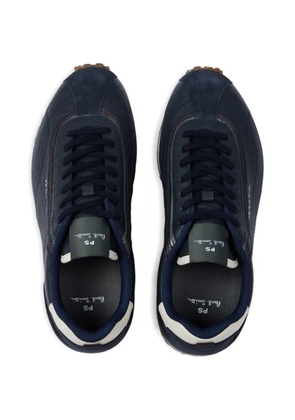 PS Paul Smith striped panelled sneakers - Blue