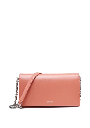Jil Sander chain-strap leather crossbody bag - Pink