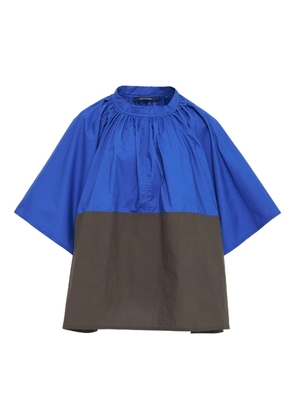 Sofie D'hoore gathered-yoke blouse - Blue