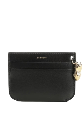 Givenchy peanut charm leather card holder - Black