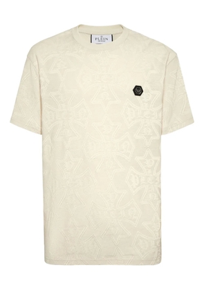 Philipp Plein Jacquard Crest T-shirt - Neutrals