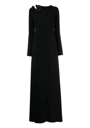 Stella McCartney crystal-embellished cut-out maxi dress - Black