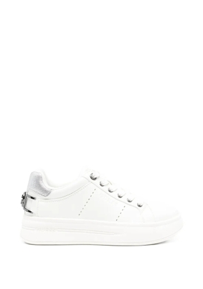 GUESS USA logo sneakers - White
