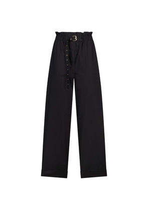 LIU JO belt trousers - Black