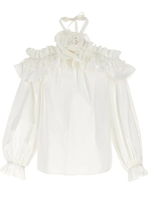 Carolina Herrera off-shoulder blouse - White