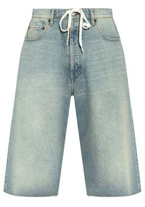 MM6 Maison Margiela cotton shorts - Blue