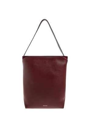 NEOUS leather suede thea tote bag - Red