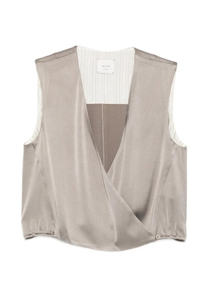 Alysi satin top - Neutrals