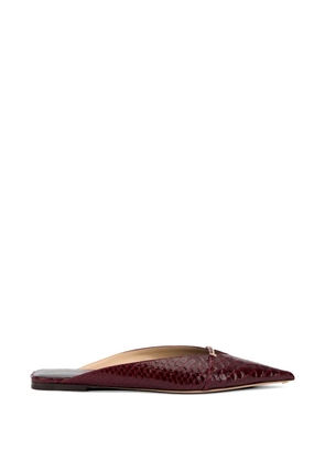 TOM FORD pointed mules - Red