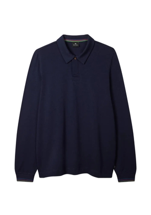 PS Paul Smith long-sleeve polo shirt - Blue