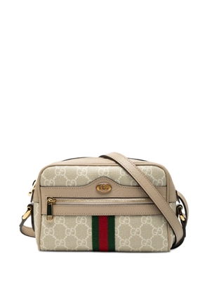 Gucci Pre-Owned 2016-2025 Mini GG Supreme Ophidia crossbody bag - Brown