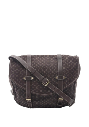 Louis Vuitton Pre-Owned 2007 Monogram Mini Lin Saumur shoulder bag - Brown