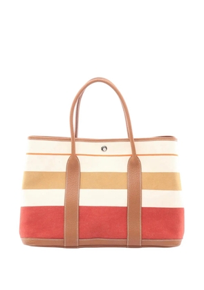Hermès Pre-Owned 2013 Toile and Negonda Garden Party 36 tote bag - Brown