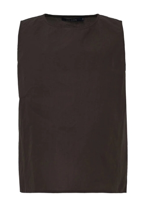 Sofie D'hoore sleeveless side-split top - Brown