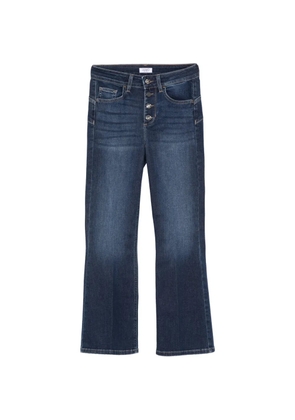 LIU JO Princess cropped flared jeans - Blue