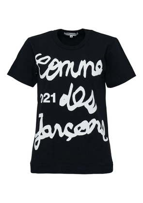 Comme Des Garçons graphic-print T-shirt - Black