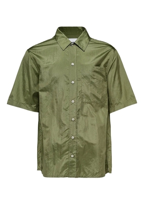 JIL SANDER+ short-sleeved pocket shirt - Green